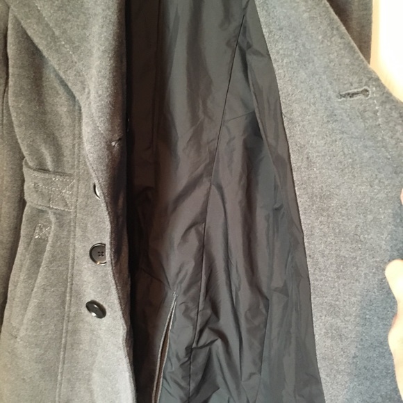 BCBGMAXAZRIA “Finn” Peacoat in Charcoal Gray🌟EUC - Picture 14 of 16